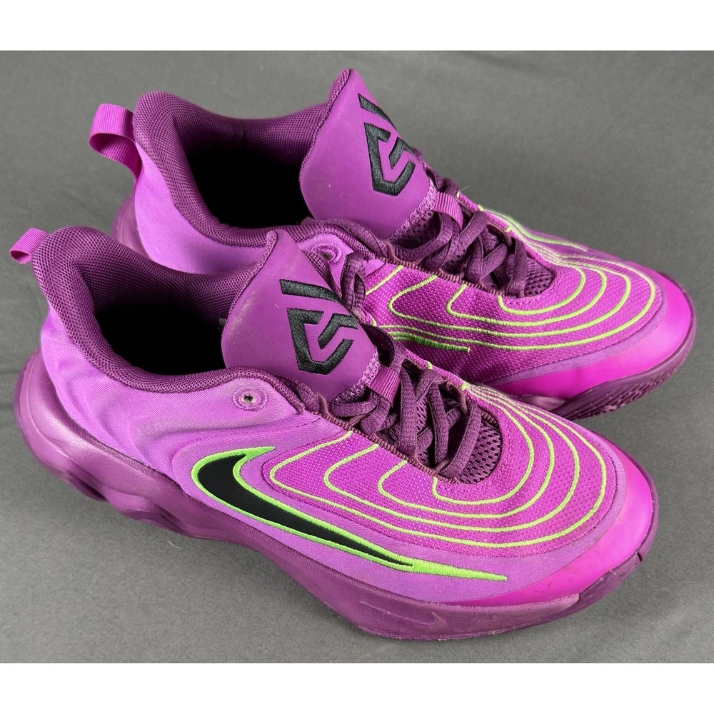 Nike Shoes Youth Size 4Y Purple Giannis Mesh Basketball Sneakers FZ6734-501